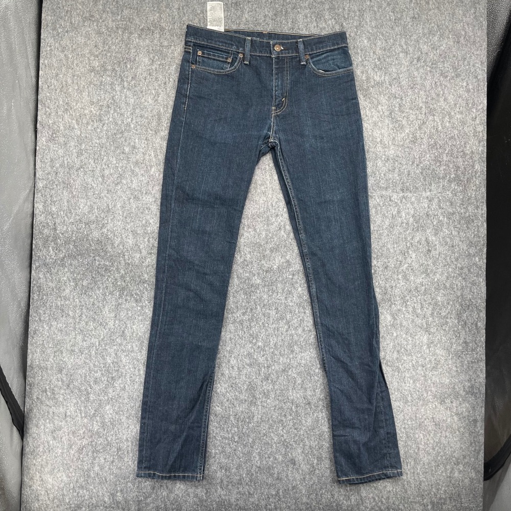 Levis 511 Jeans Mens 32x36 Dark Wash Denim Slim Fit